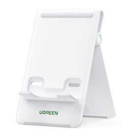 პლანშეტის დამჭერი UGREEN LP406 (30426), Desktop Tablet Stand, White